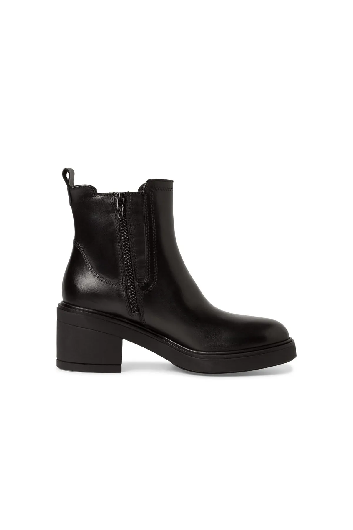 Tamaris  Stiefelette - Schwarz - Flacher Absatz