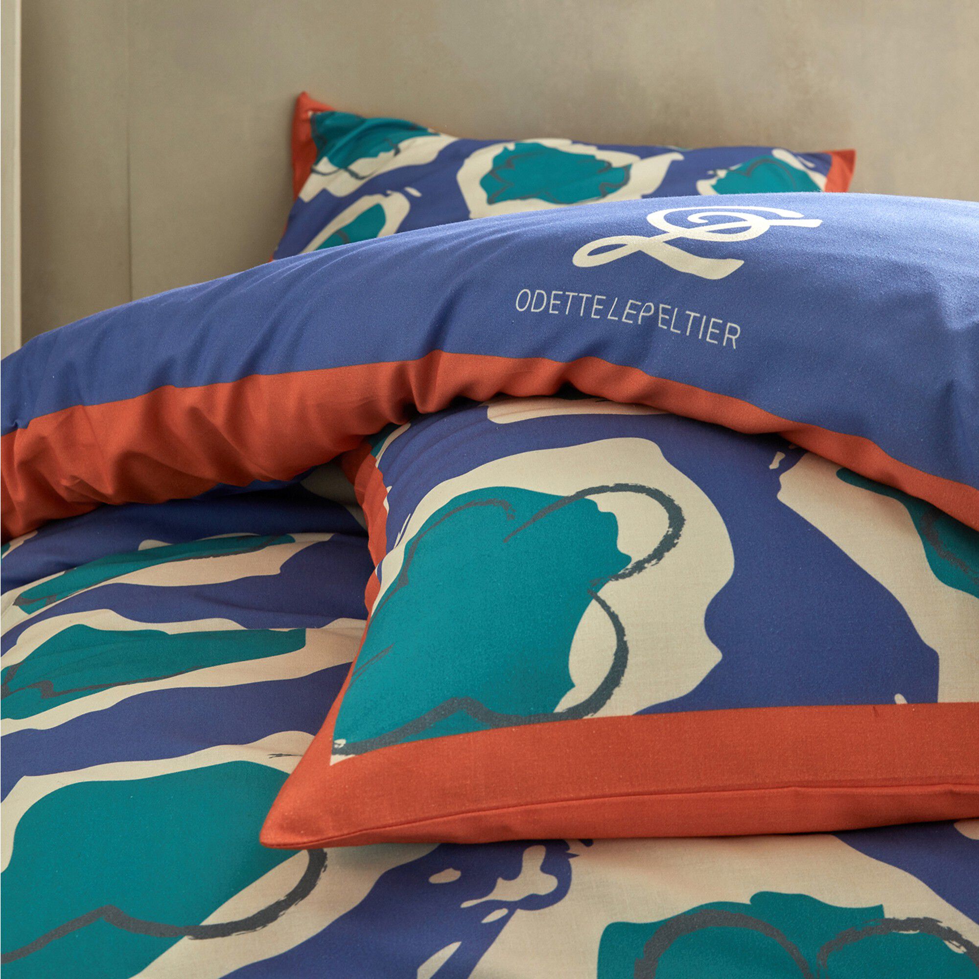 Linge de lit imprimé, collection 