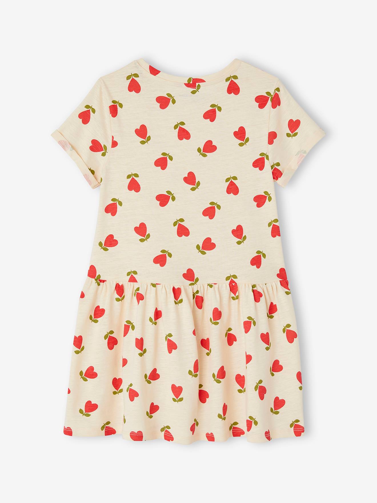 Vertbaudet Mädchen Shirtkleid BASIC Oeko-Tex - hellrosa
