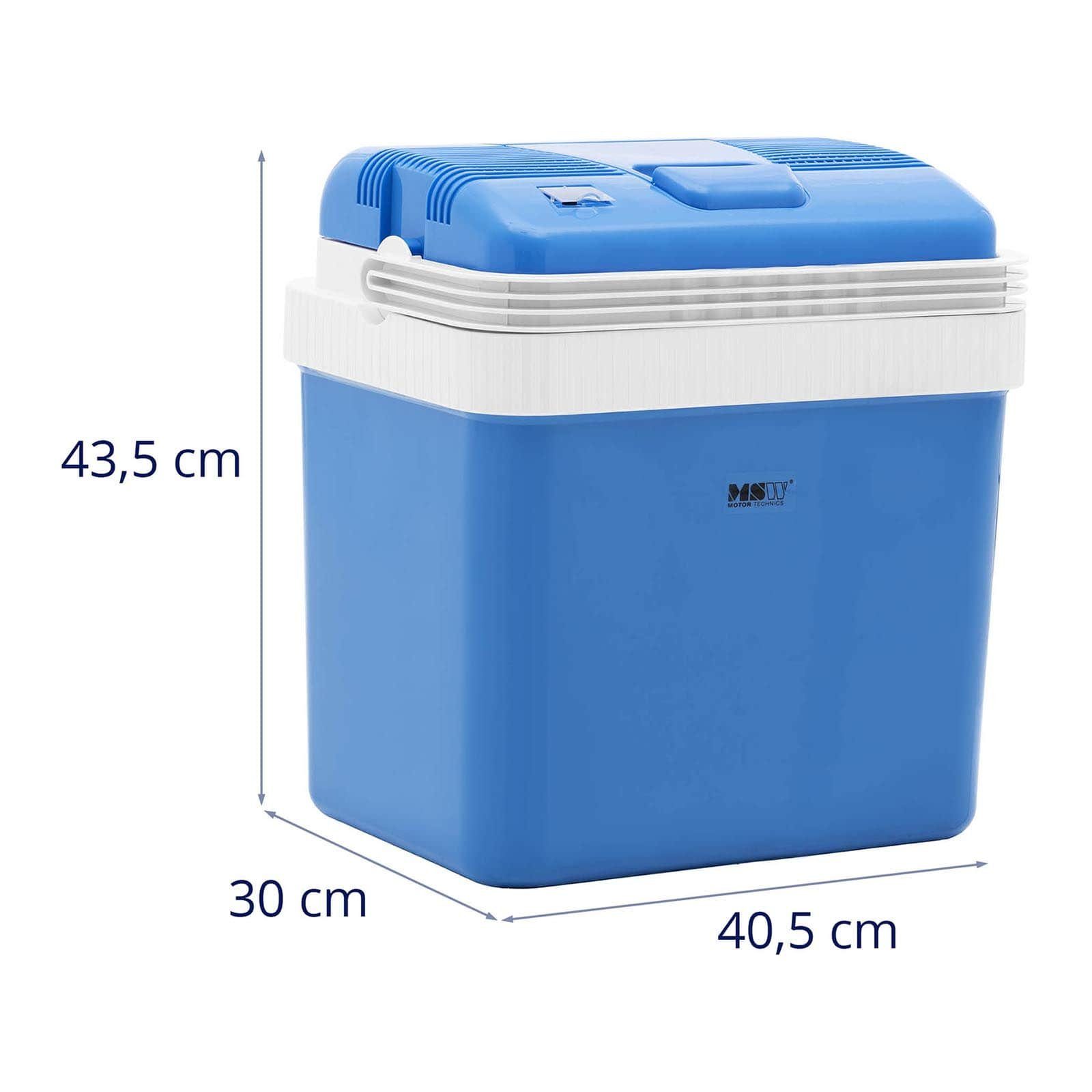 MSW Elektrische Kühlbox Elektrische Kühlbox12V/230V - 2-in-1-Gerät mit Warmhaltefunktion - 24L