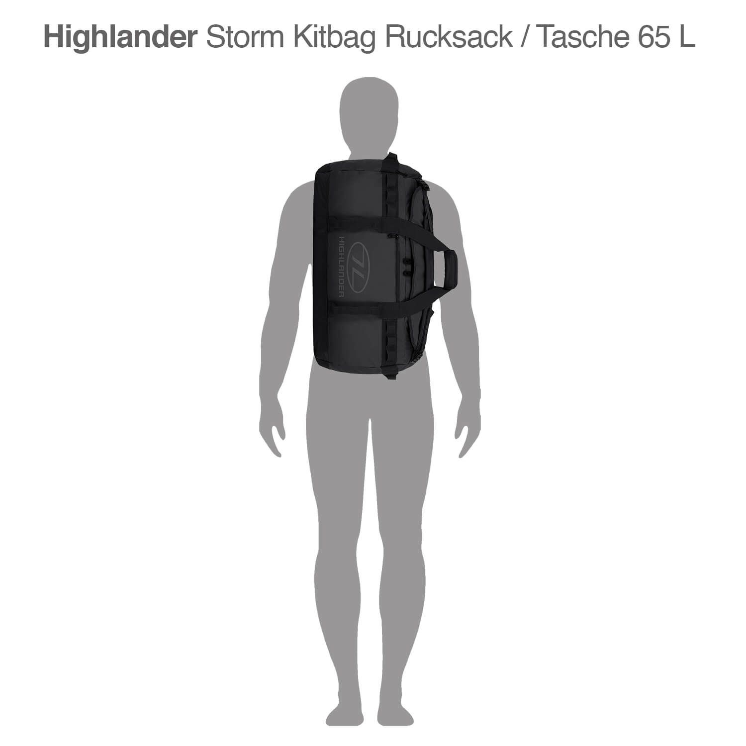 Storm Kitbag Rucksack / Tasche 65 Liter