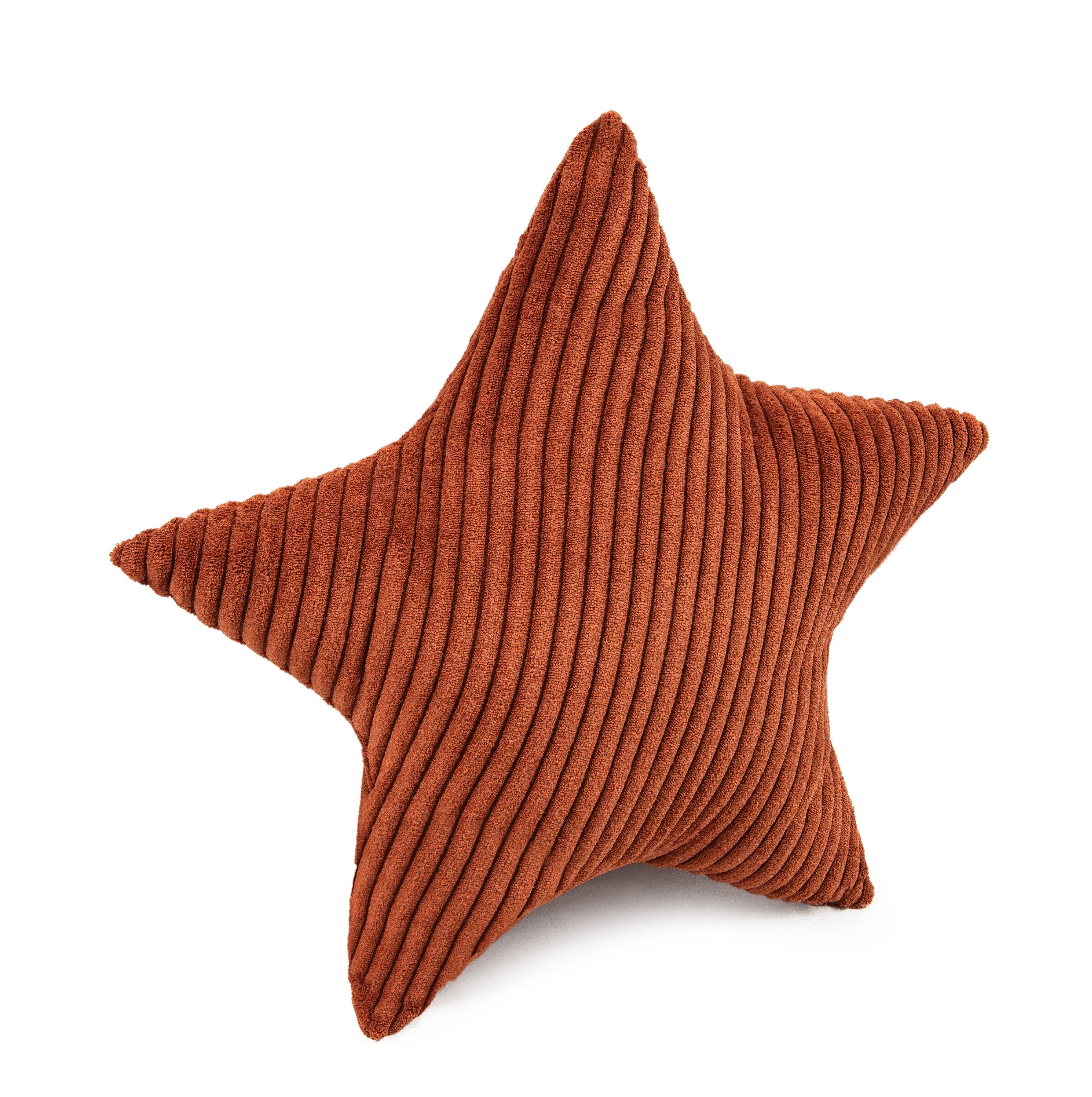 Rainbow Kids Dekokissen Cord Kissen Boho Home Decor Kinderkissen Samtweich Sternkissen, Made in EU