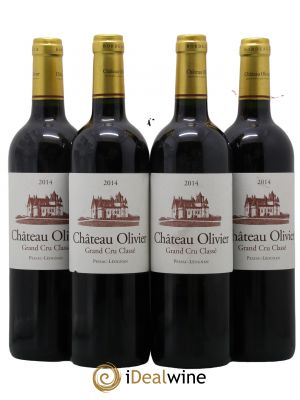 Château Olivier Cru Classé de Graves  2014 - Lot de 4 Bouteilles