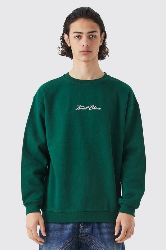 Oversize Sweatshirt mit Limited-Print
