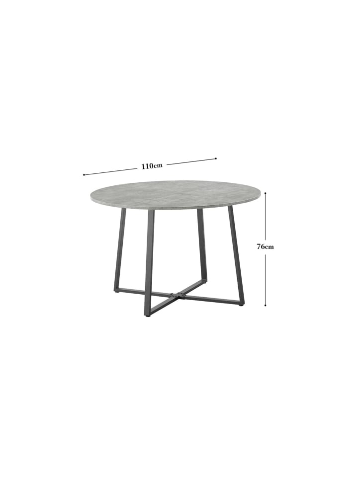 B&D Home 5-tlg. Set: Essgruppe Edda in Marmor günstig kaufen onesize