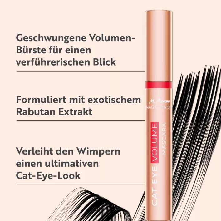 MAGIC FINISH Cat Eye Volume Mascara Deep Black