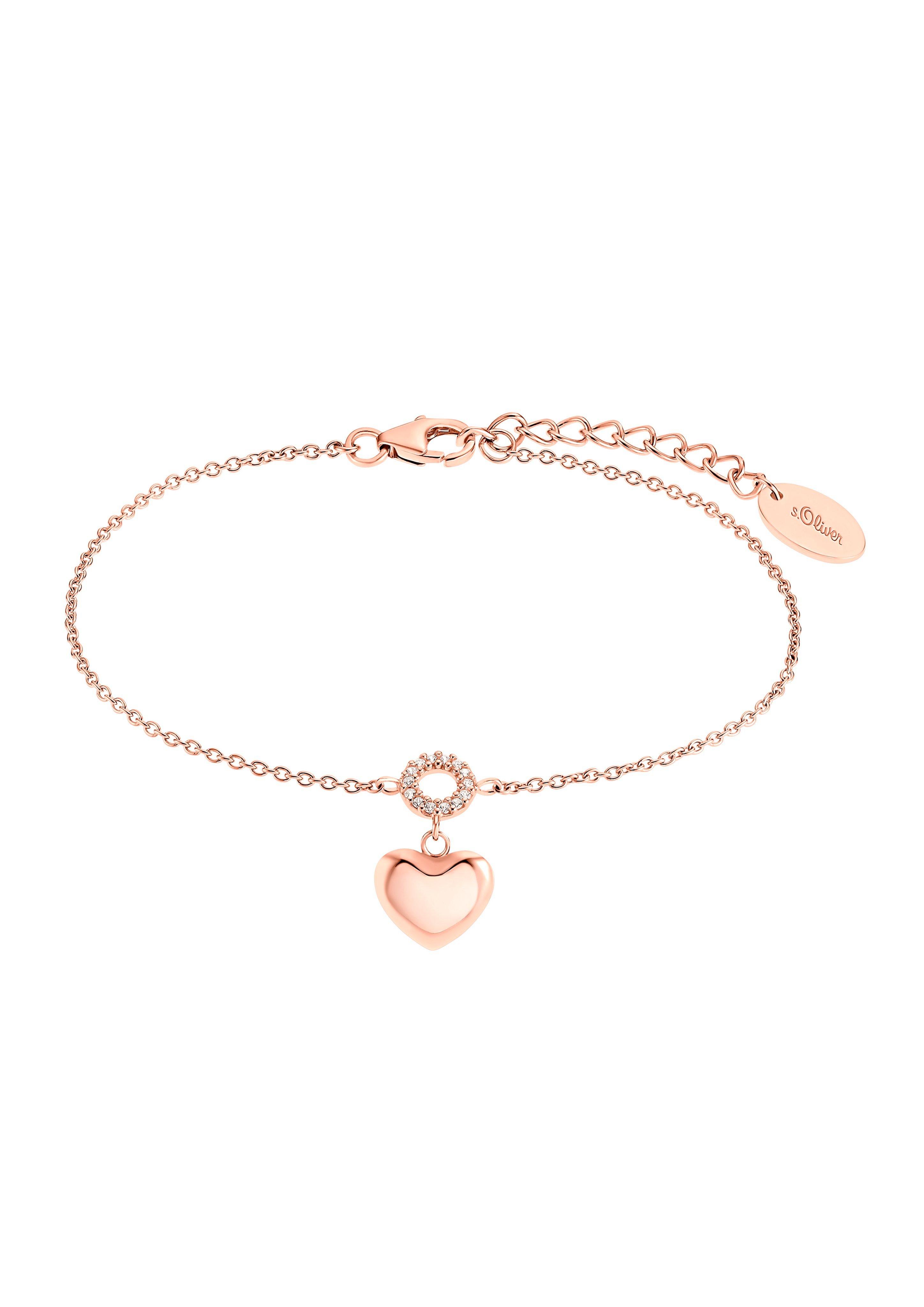 Armkette rosévergoldet aus Silber  6005091-44E0