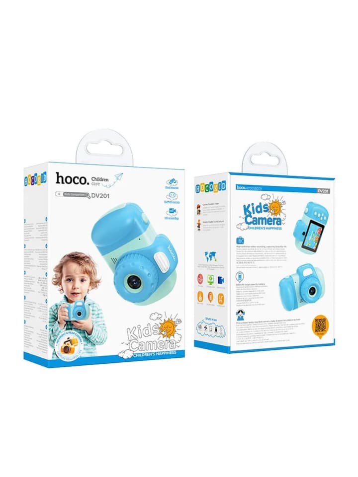 HOCO Kamera für Kinder 600 mAh Full HD-Auflösung 1920x1080 2,4-Zoll in Blau günstig kaufen 32 GB