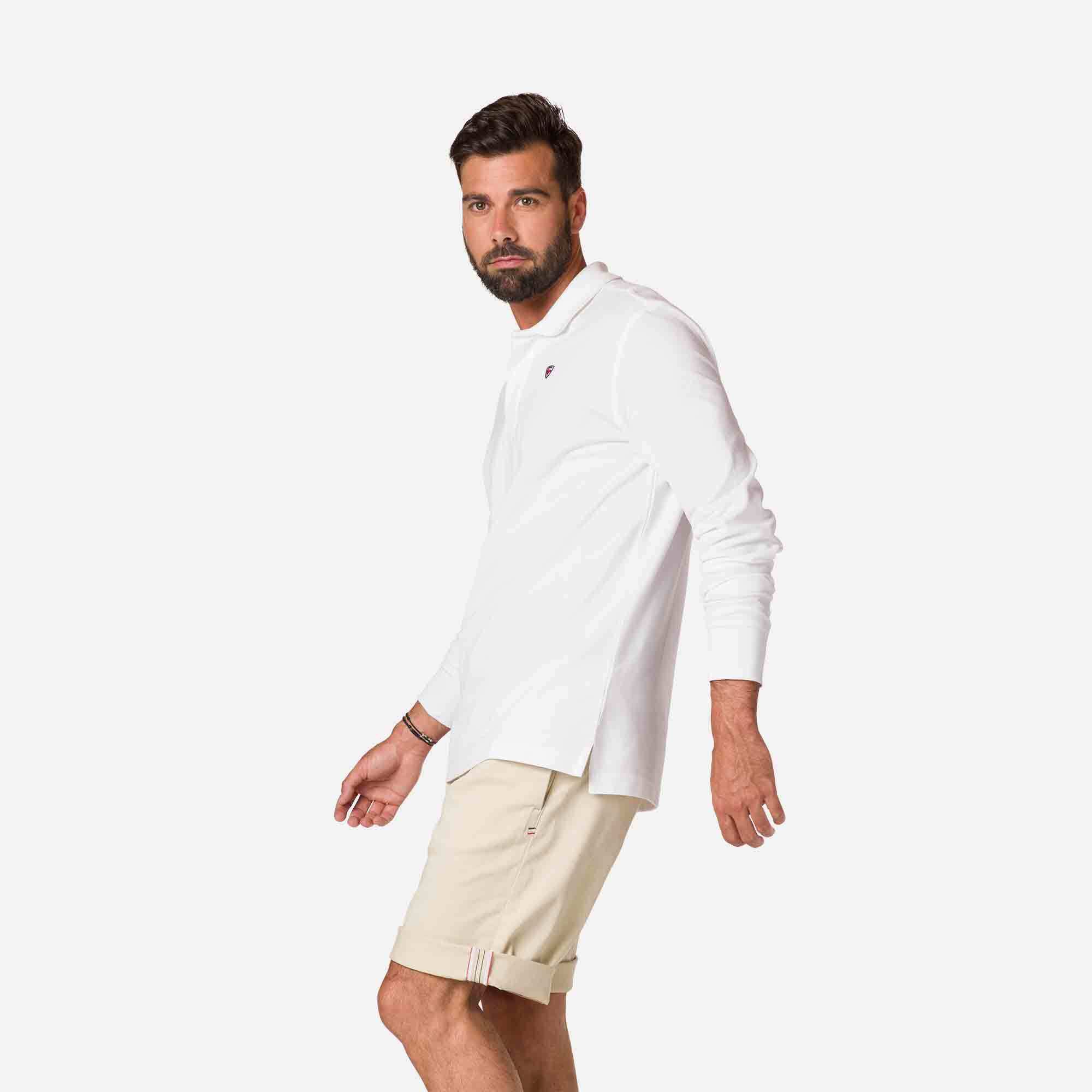 Polo à manches longues pour homme