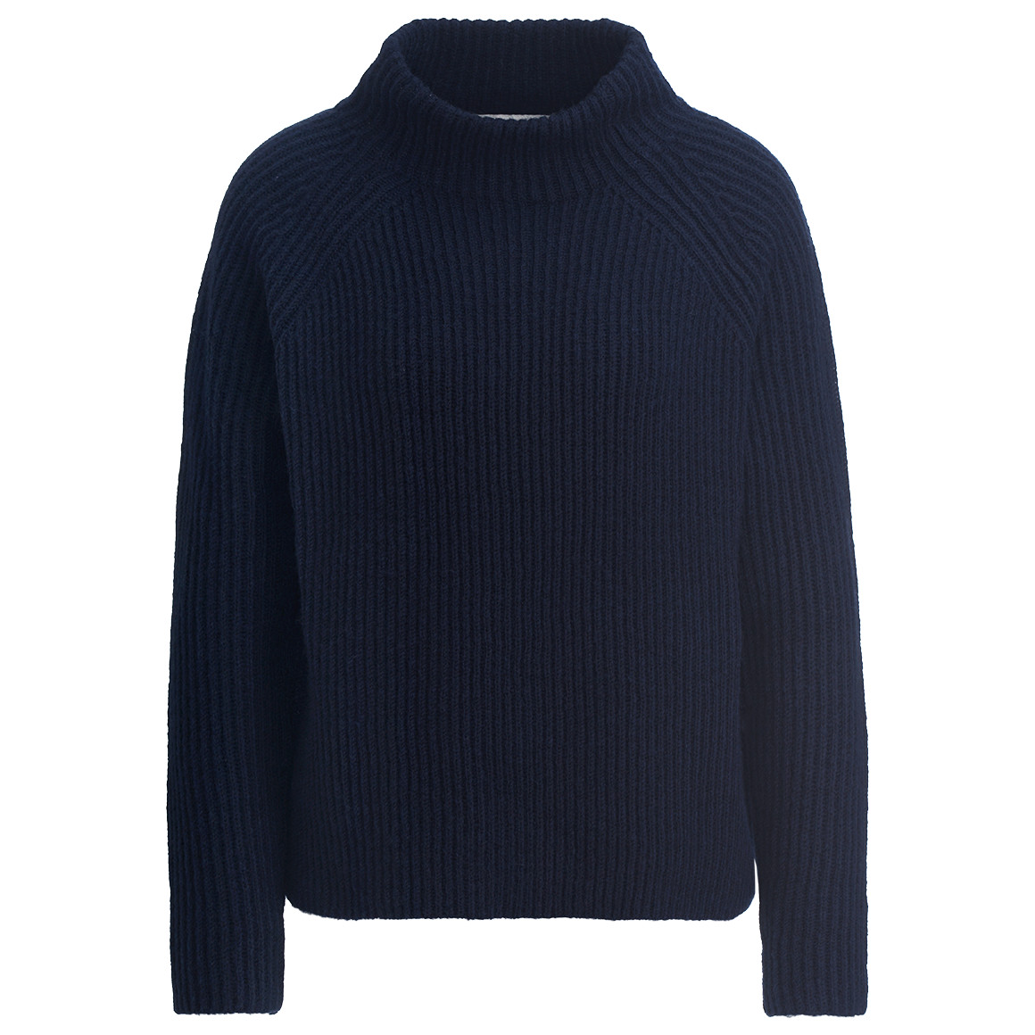 Damen Strickpullover mit Stehkragen