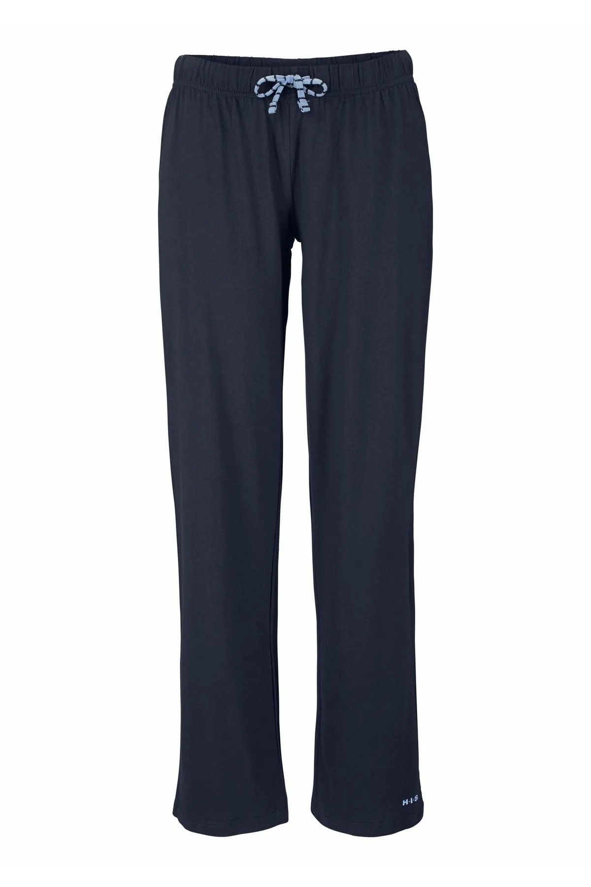 HIS  Pyjama set - Blau - Unifarben