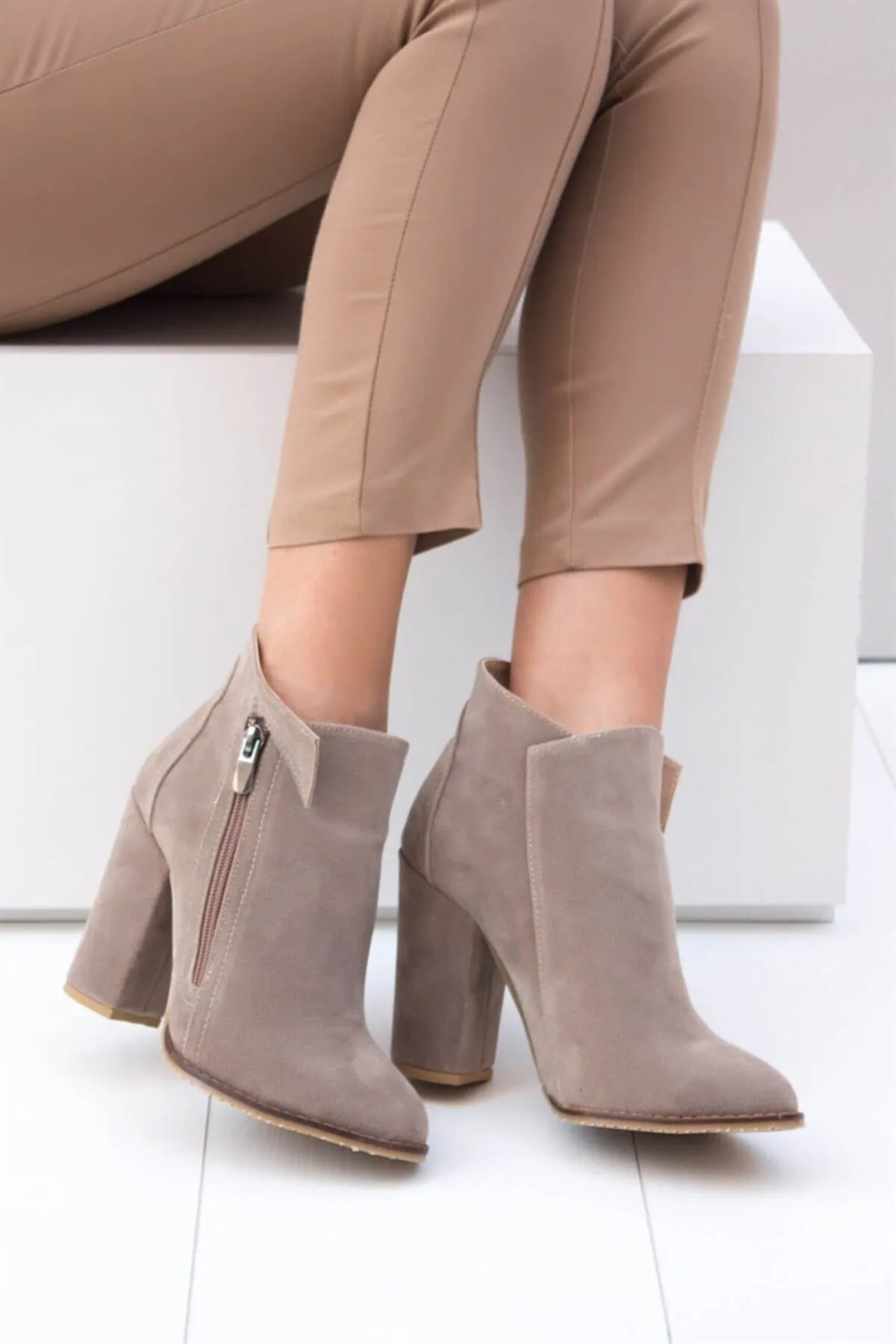 Fox Shoes  Nerz Damenstiefel A922640802