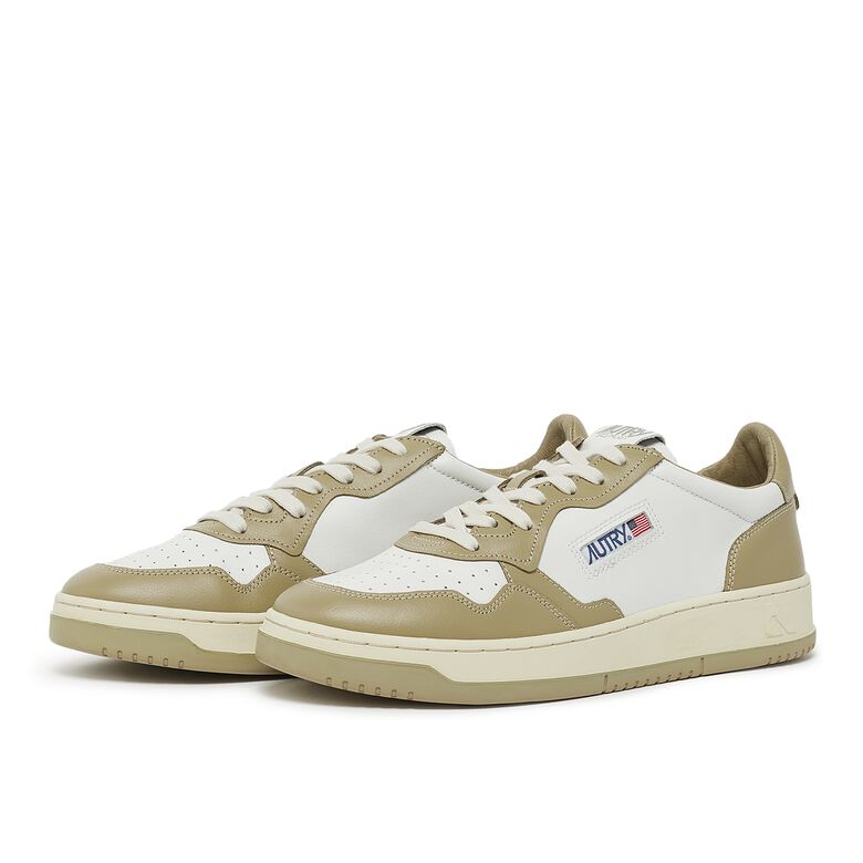 Autry Medalist Low WB31 leat/leat wht/mud