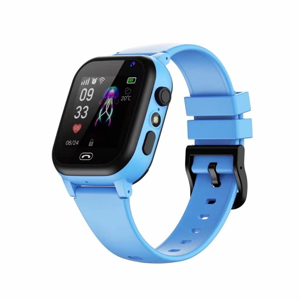 Bothergu Smartwatch, Jungen Mädchen 3-13 Jahre Kinder Geburtstagsgeschenk (Blau)