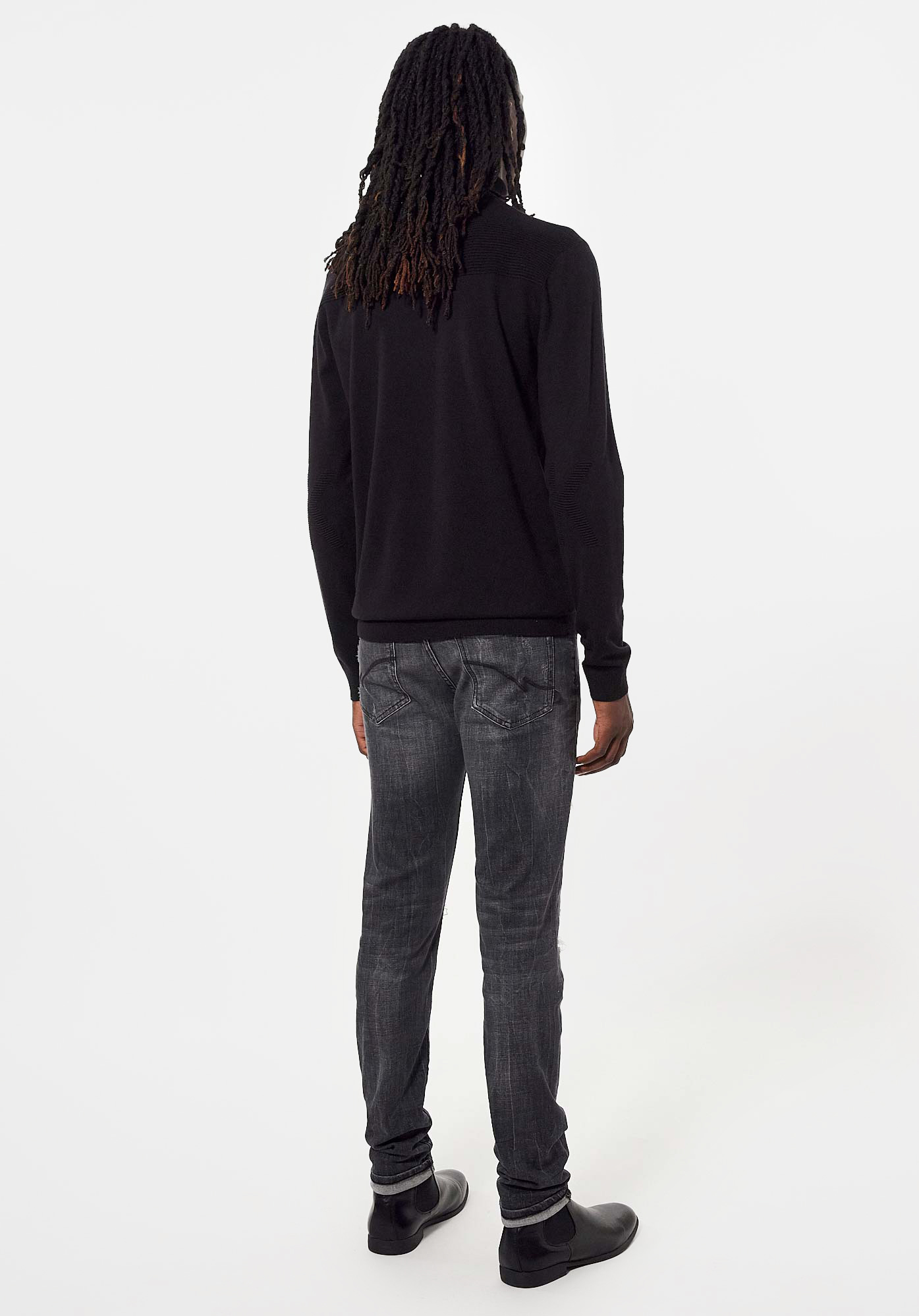 ARIAN  Pull noir Homme