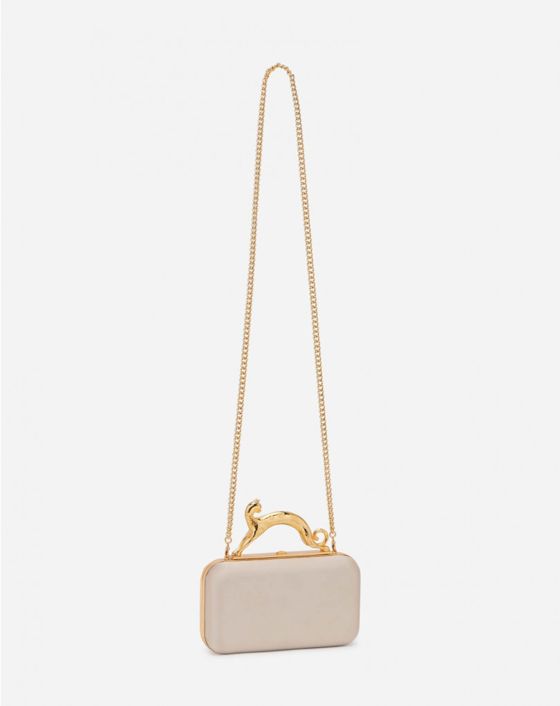 MINAUDIERE CHAT EN SATIN
