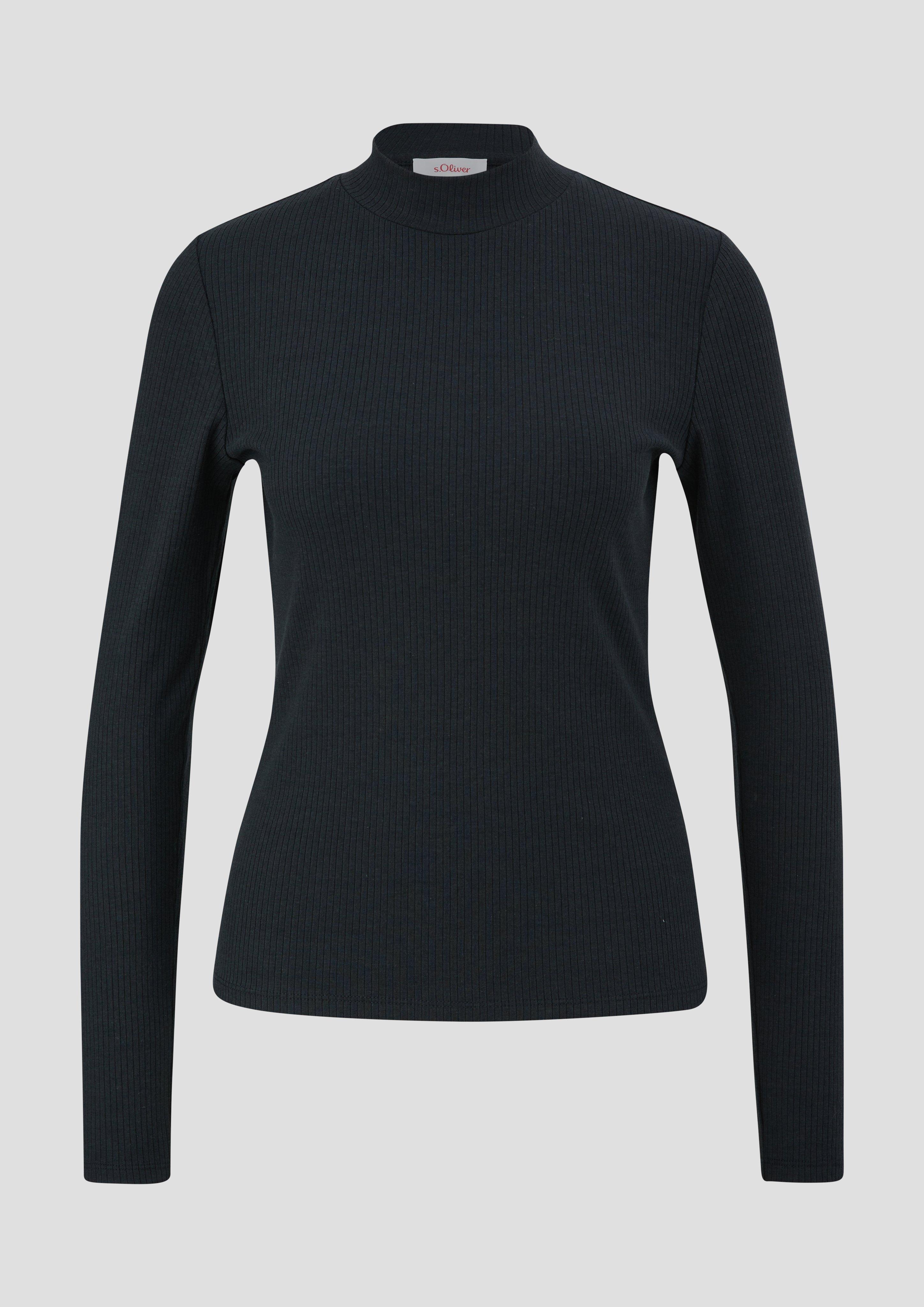 Langarmshirt mit Rippstruktur  2141823-5989