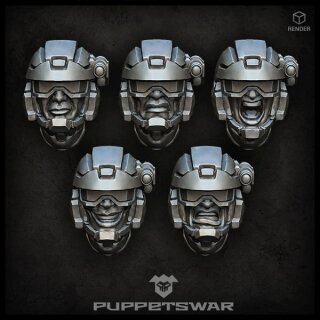 Shade Troopers Heads (5)