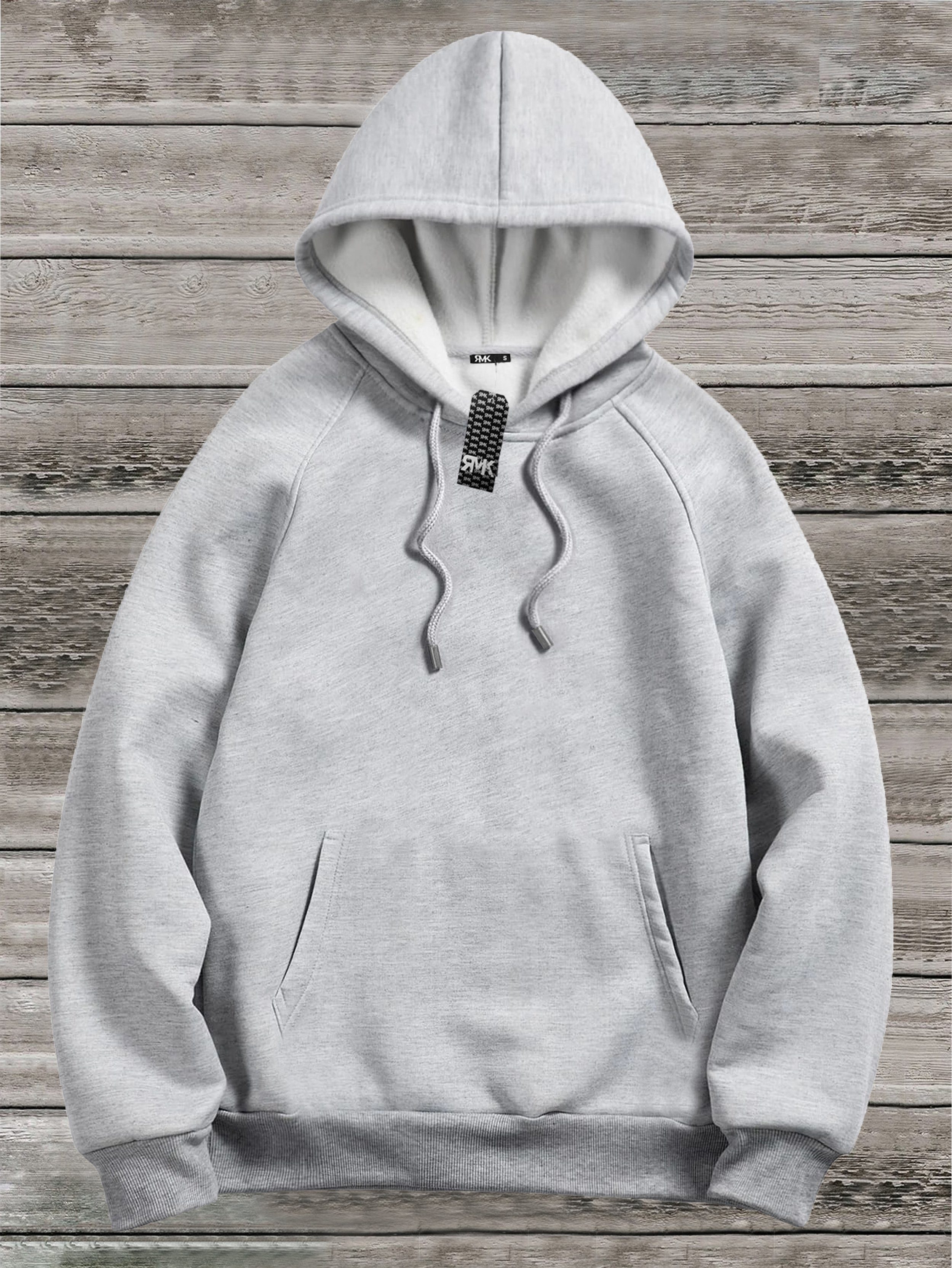 RMK Hoodie Damen Pullover Basic Pulli Kapuzenpullover Seitentaschen Hund Mexico Französische Bulldogge Print