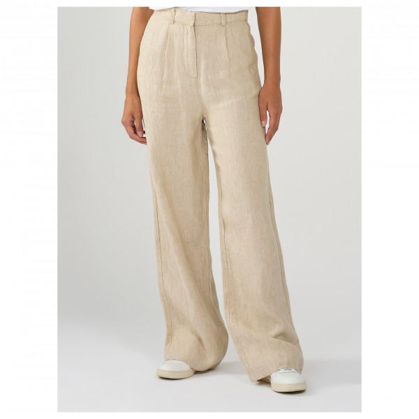 KnowledgeCotton Apparel - Women's Loose Natural Linen Pants - Freizeithose
