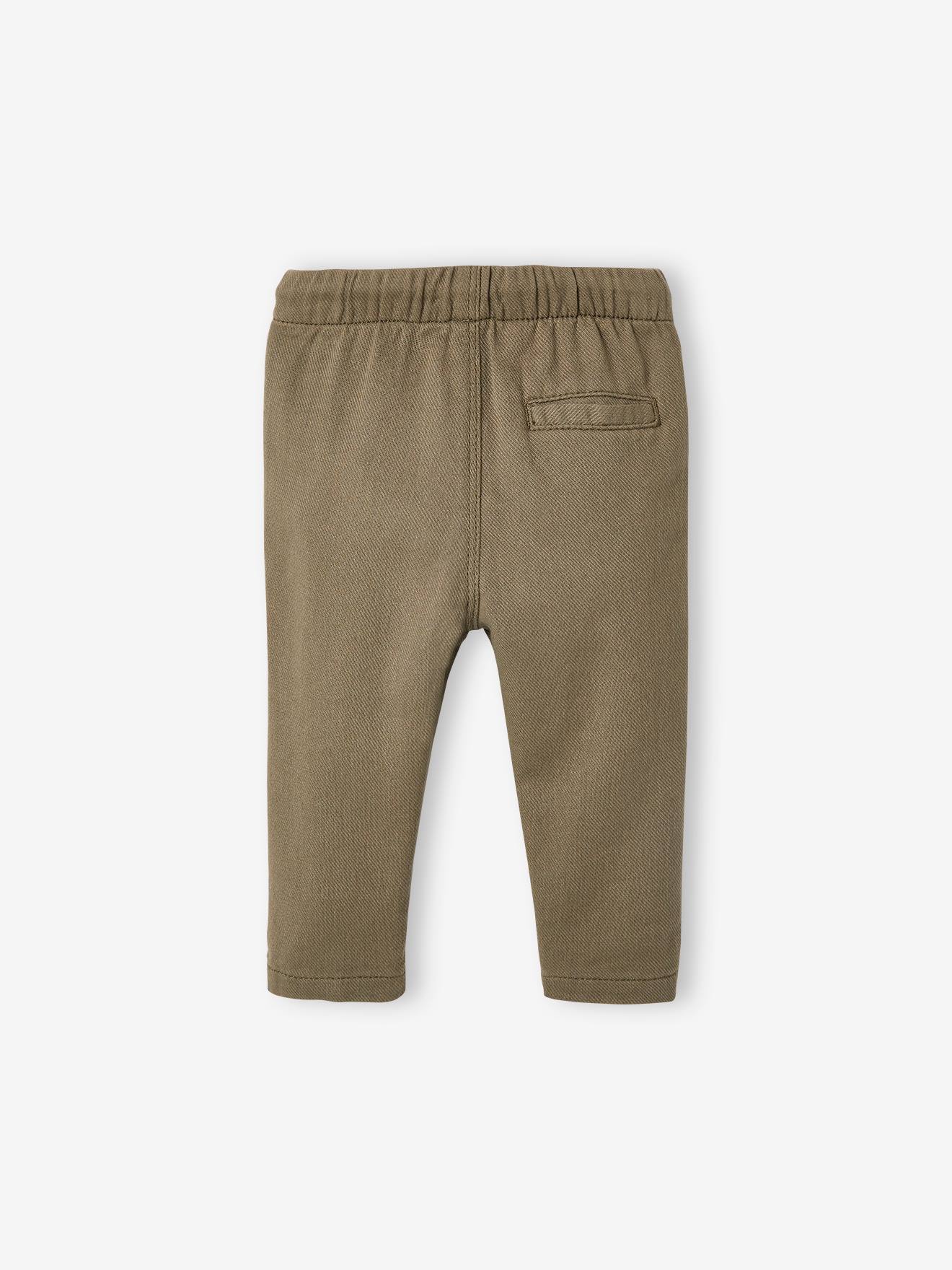 Ensemble tee-shirt manches courtes + pantalon bébé écru