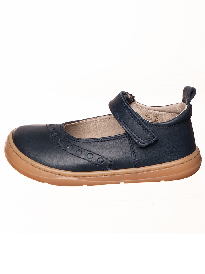kmins Leder-Barfußschuhe in Dunkelblau günstig kaufen 25