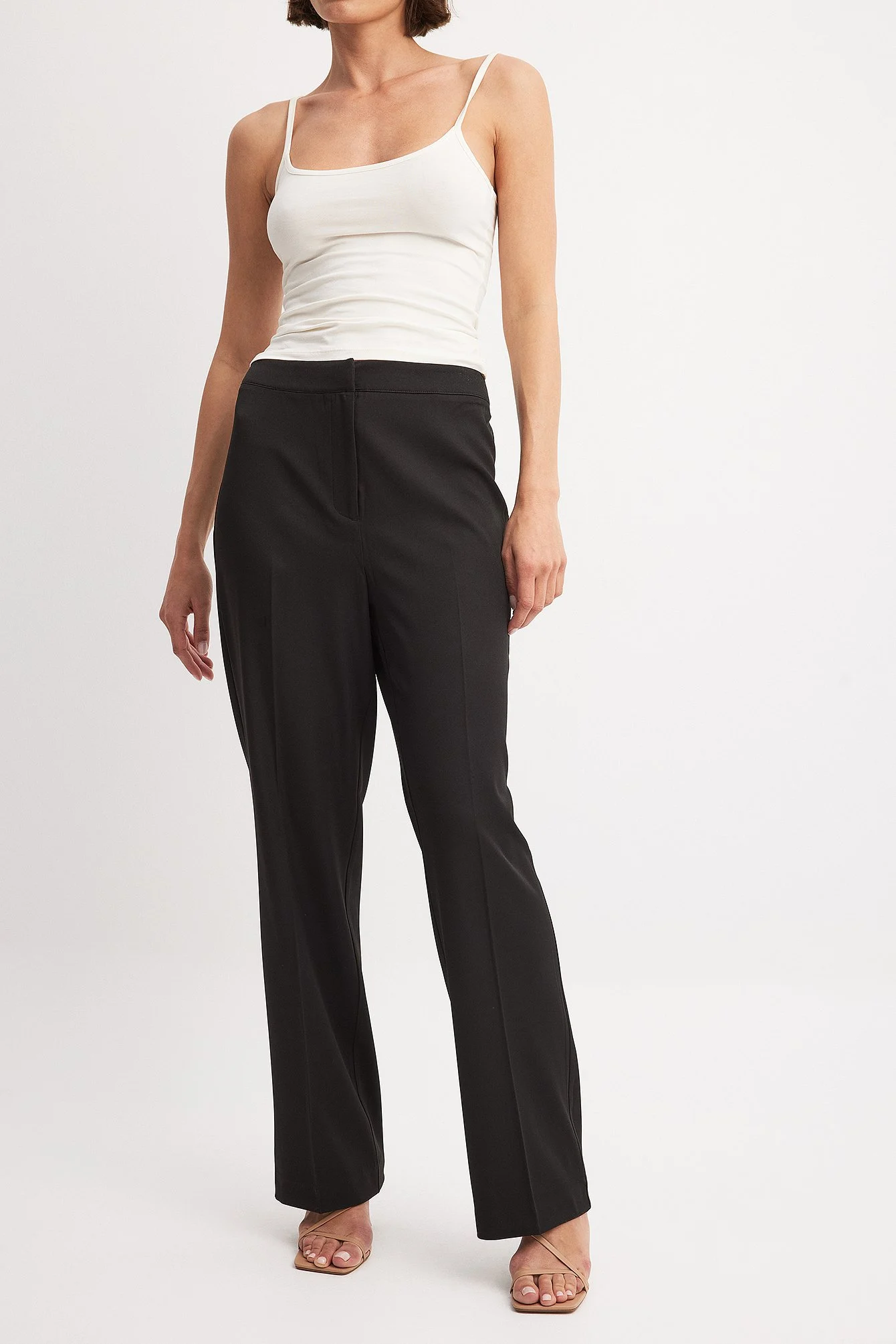 Schlaghose mit hoher Taille