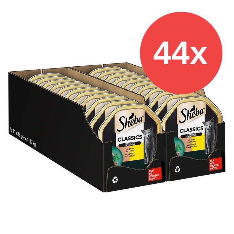 Sparpaket Sheba Schale 44 x 85 g zu TOP-Preisen