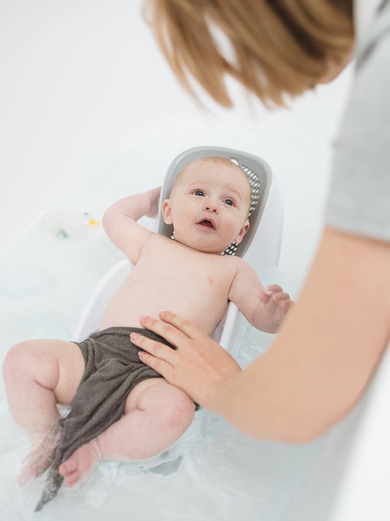 Transat de bain Fit ANGELCARE gris