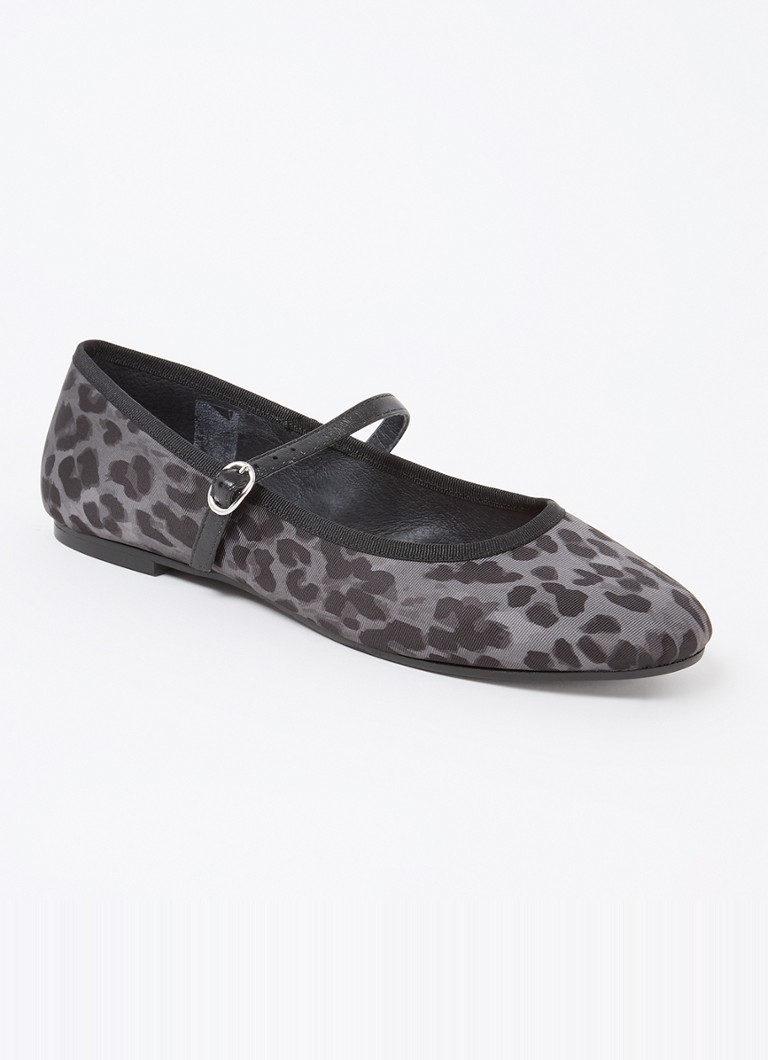 Jonak Ballerina with leopard print