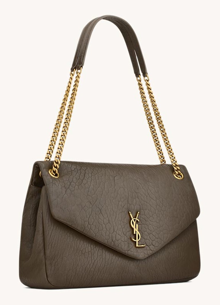 Geantă mare Saint Laurent Calypso din piele de miel
