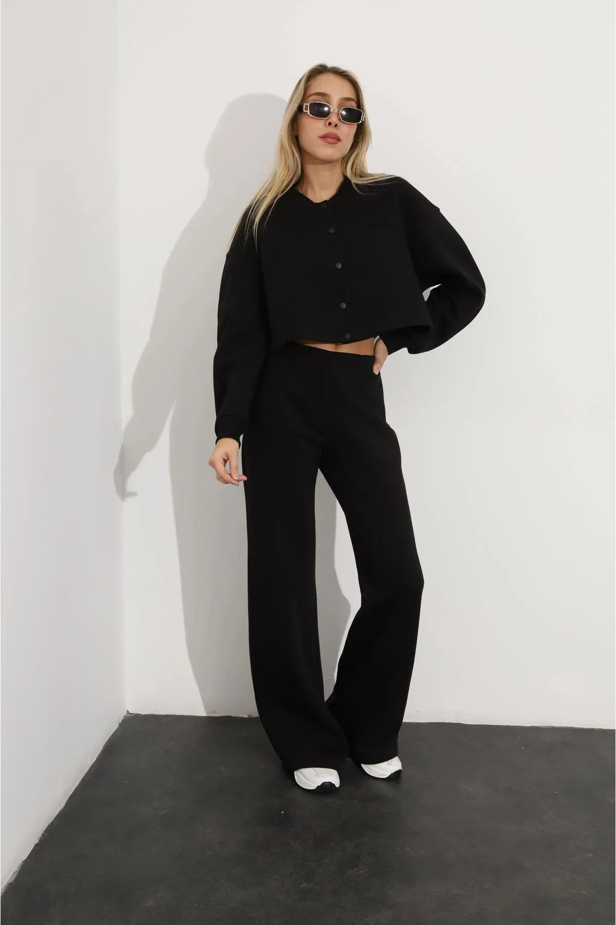 Laluvia  Zweiteiler - Schwarz - Regular Fit