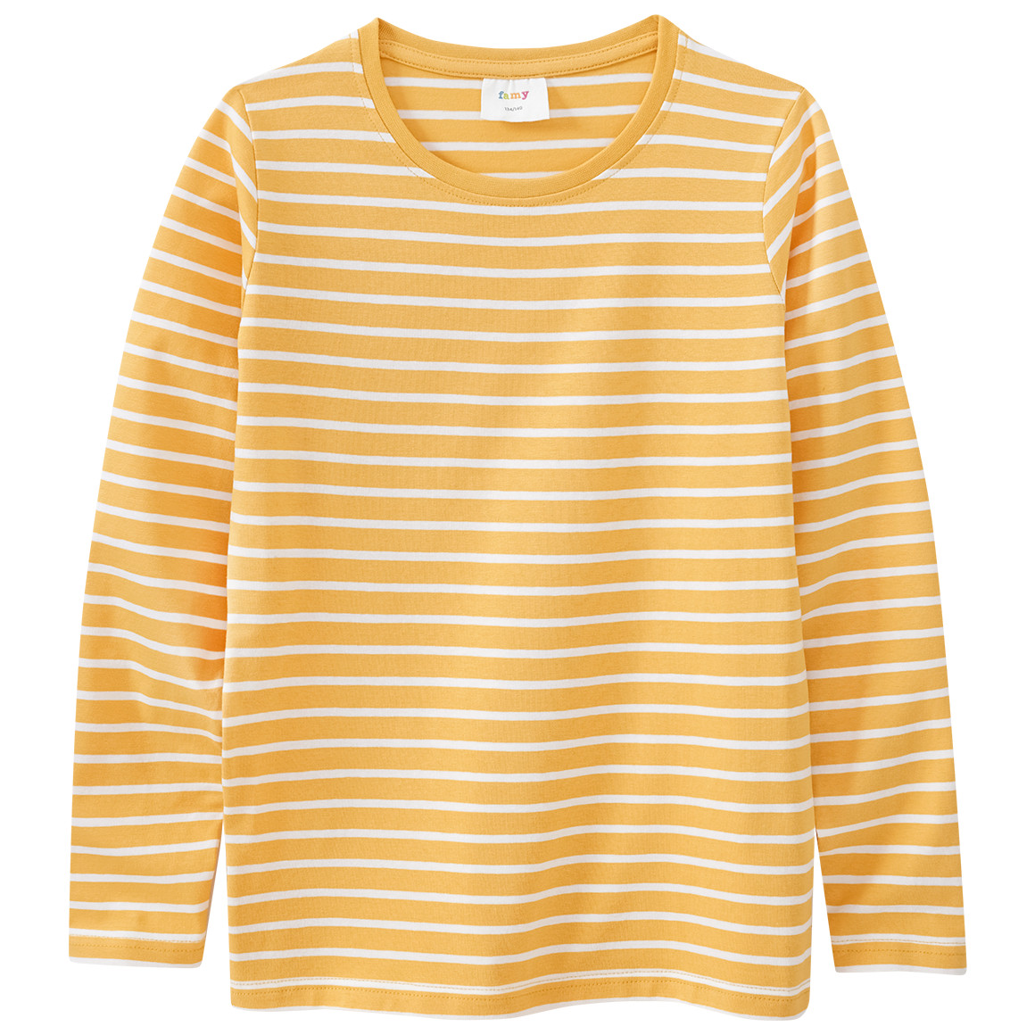 2 Mädchen Langarmshirts im Basic-Style