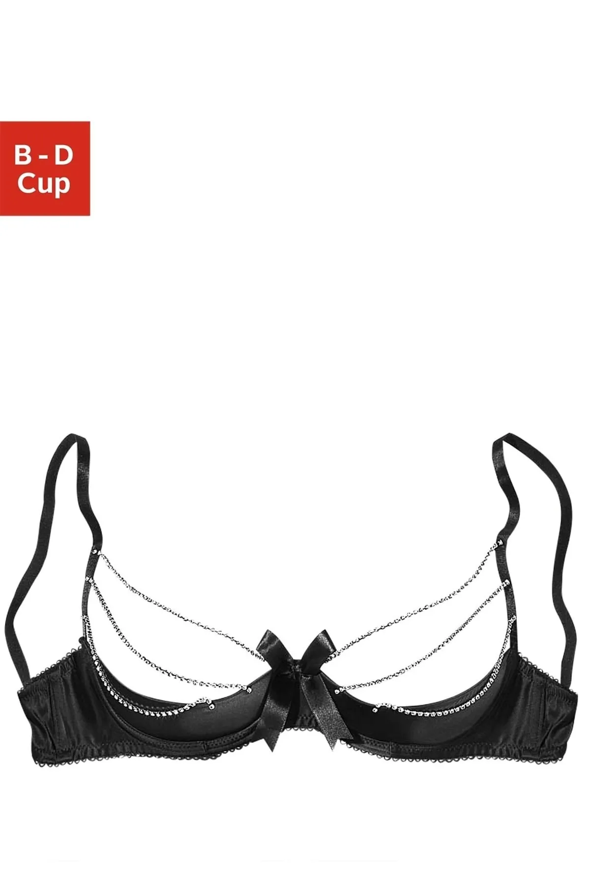 PETITE FLEUR GOLD  BH - Schwarz - Unifarben