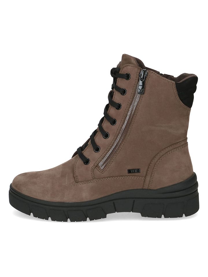 Caprice Leder-Boots in Braun günstig kaufen
