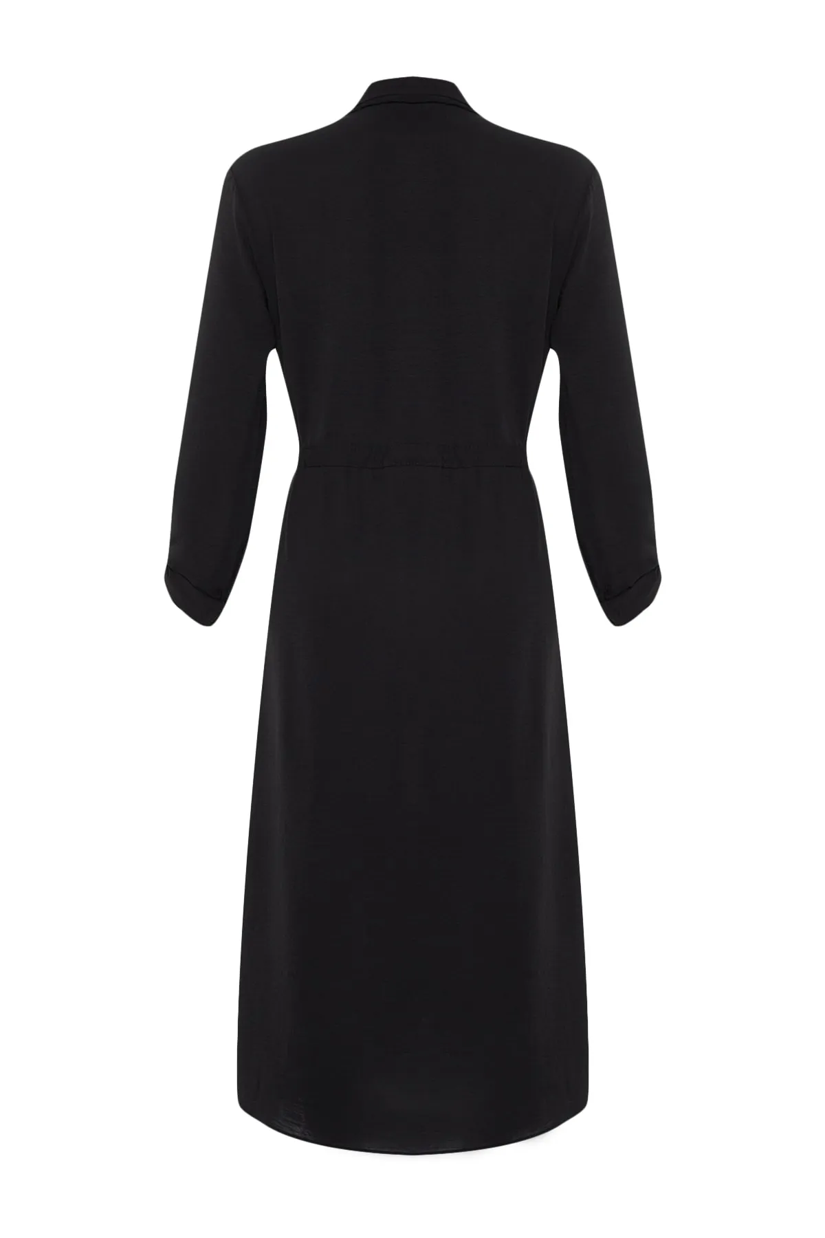 Trendyol Modest  Schwarze Jacke mit Krawattendetail