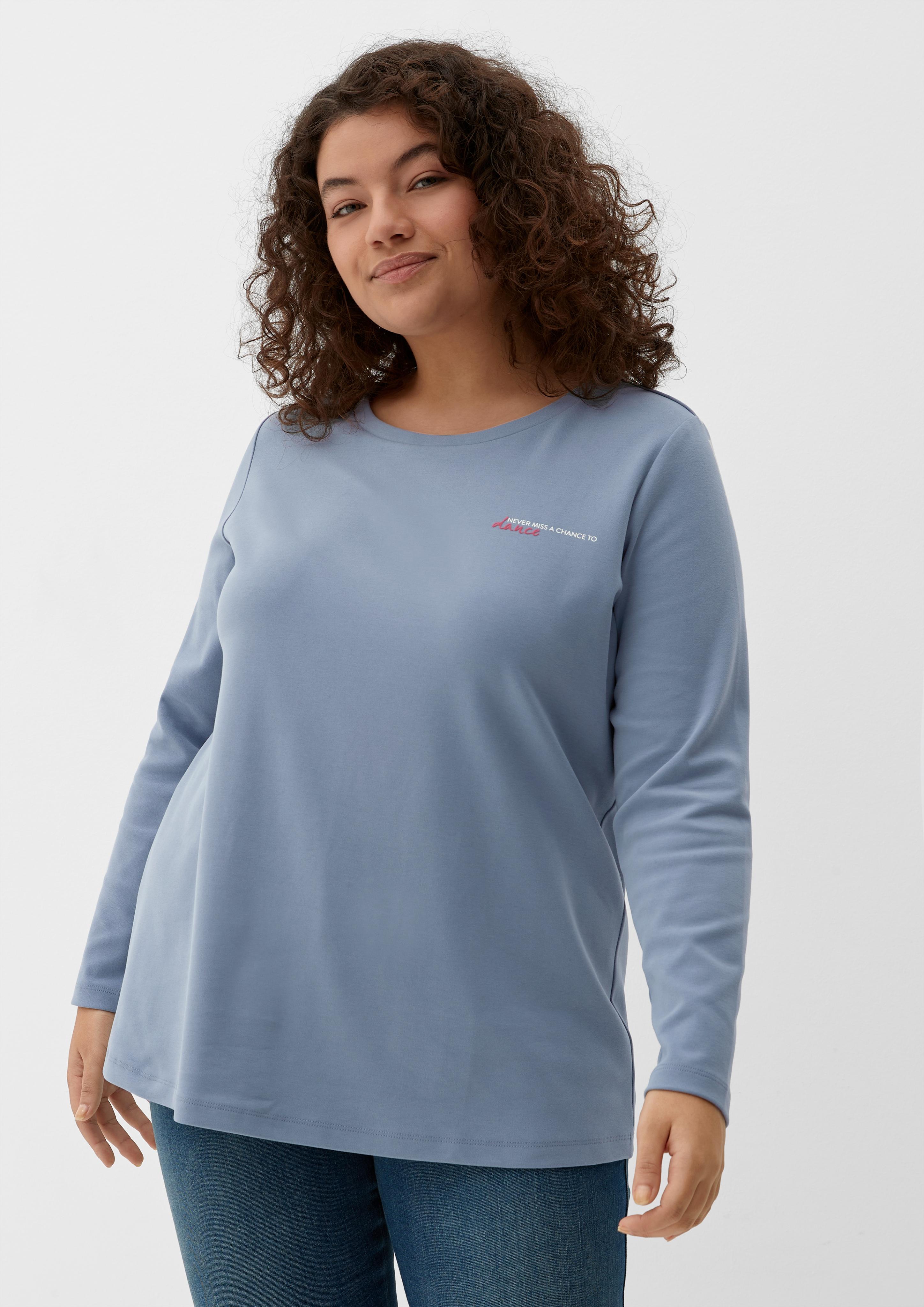 Langarmshirt aus Baumwollstretch  2129188-52D2