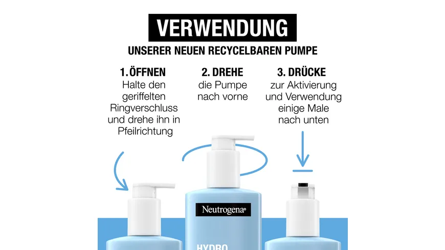 Neutrogena Hydro Boost ultra leichte Formel Bodylotion Gel 250 ml
