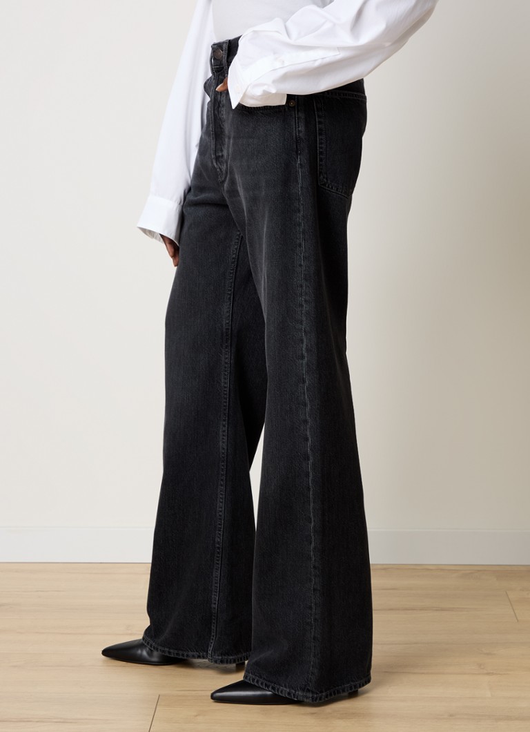 Acne Studios Vintage leveämalliset farkut värillisellä pesulla