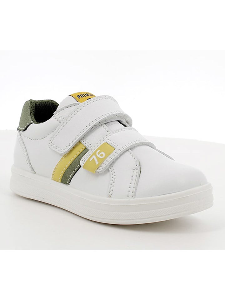 Primigi Leder-Sneakers in Weiß günstig kaufen