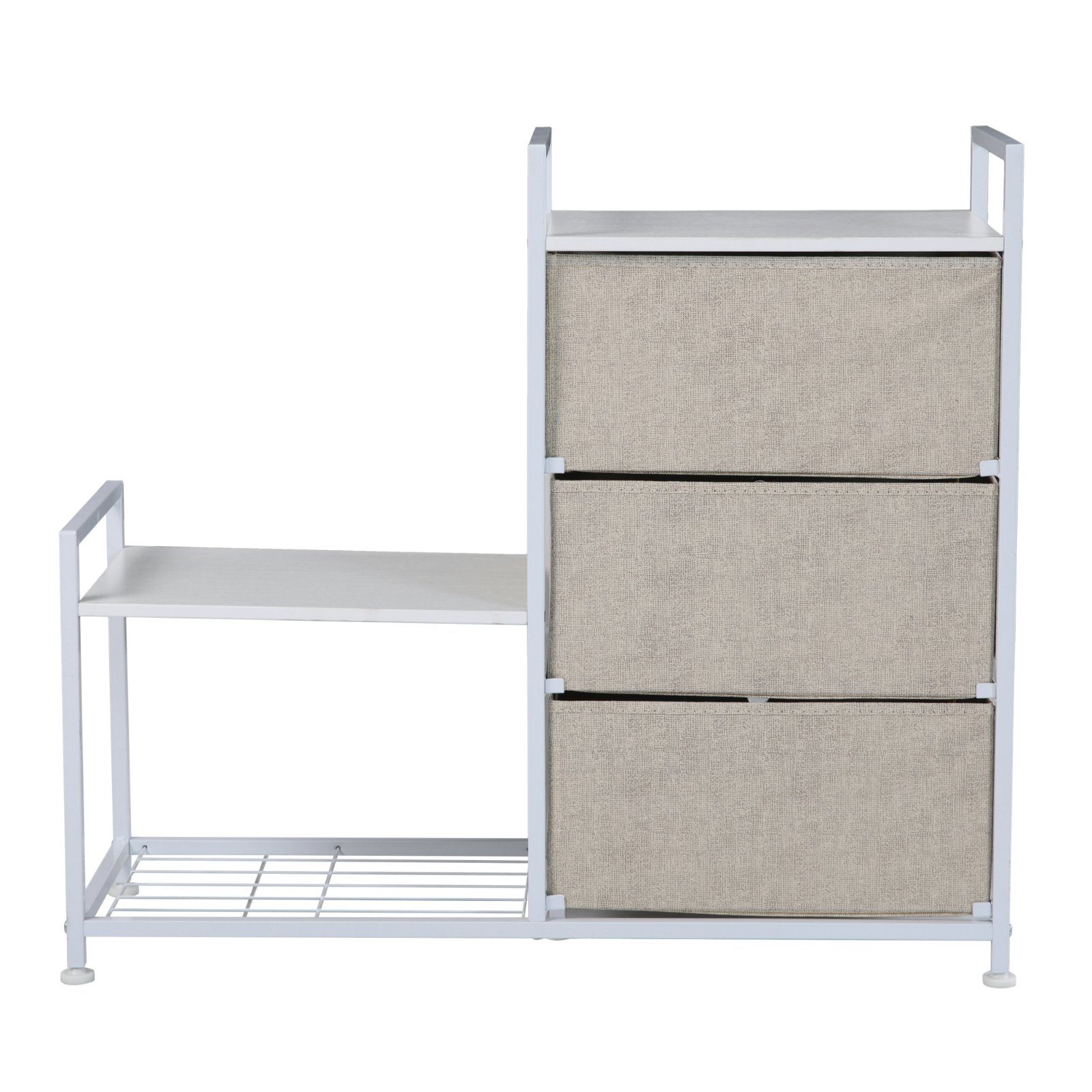 SVITA Sideboard RUNA, Stoffschubladen