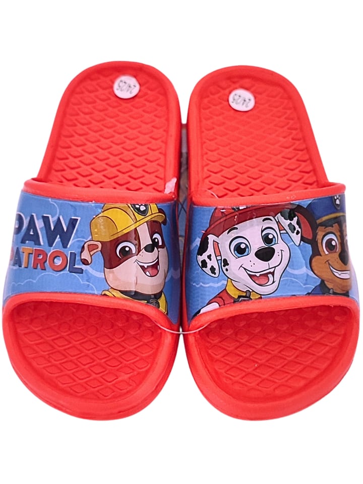 Paw Patrol Badelatschen Paw Patrol in Rot günstig kaufen