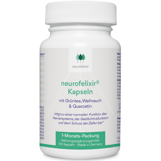 NEUROFELIXIR für Nerven & Konzentration Kapseln  120 St  Kapseln