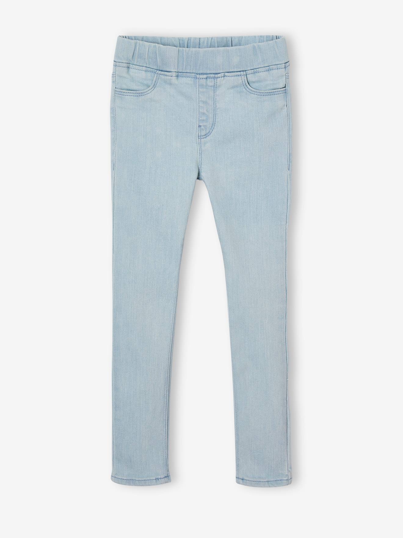 Vertbaudet Mädchen Jeggings BASIC Oeko-Tex - grau
