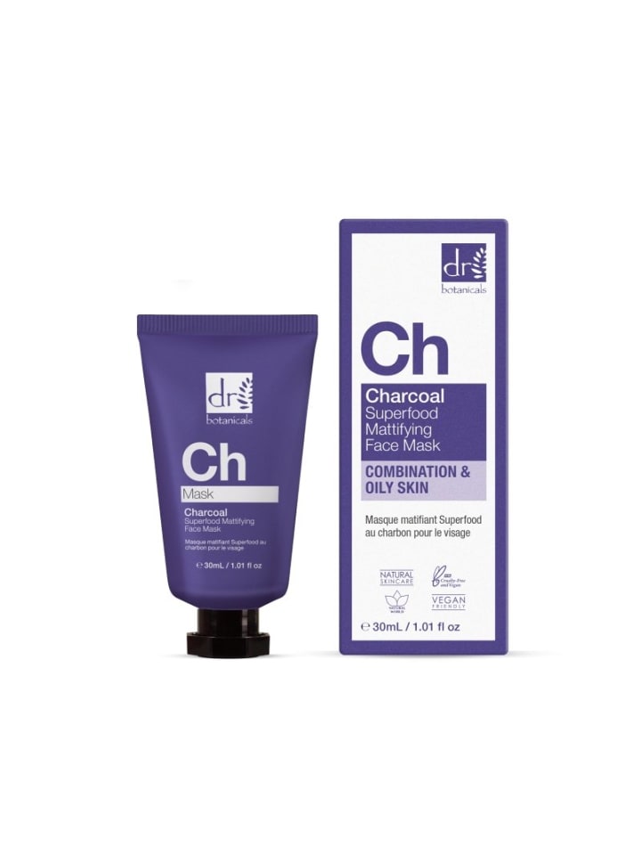 Dr Botanicals Charcoal Superfood Gesichtsmaske Duo – Mattierende Pflege günstig kaufen onesize