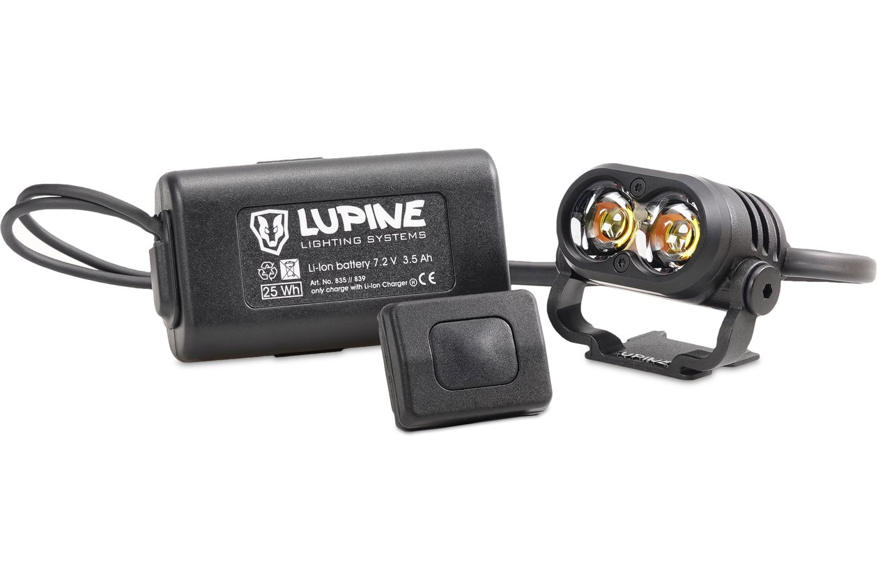 Lupine Piko R 4 Helmlampe 3.5 Ah Hardcase Akku FastClick Bluetooth