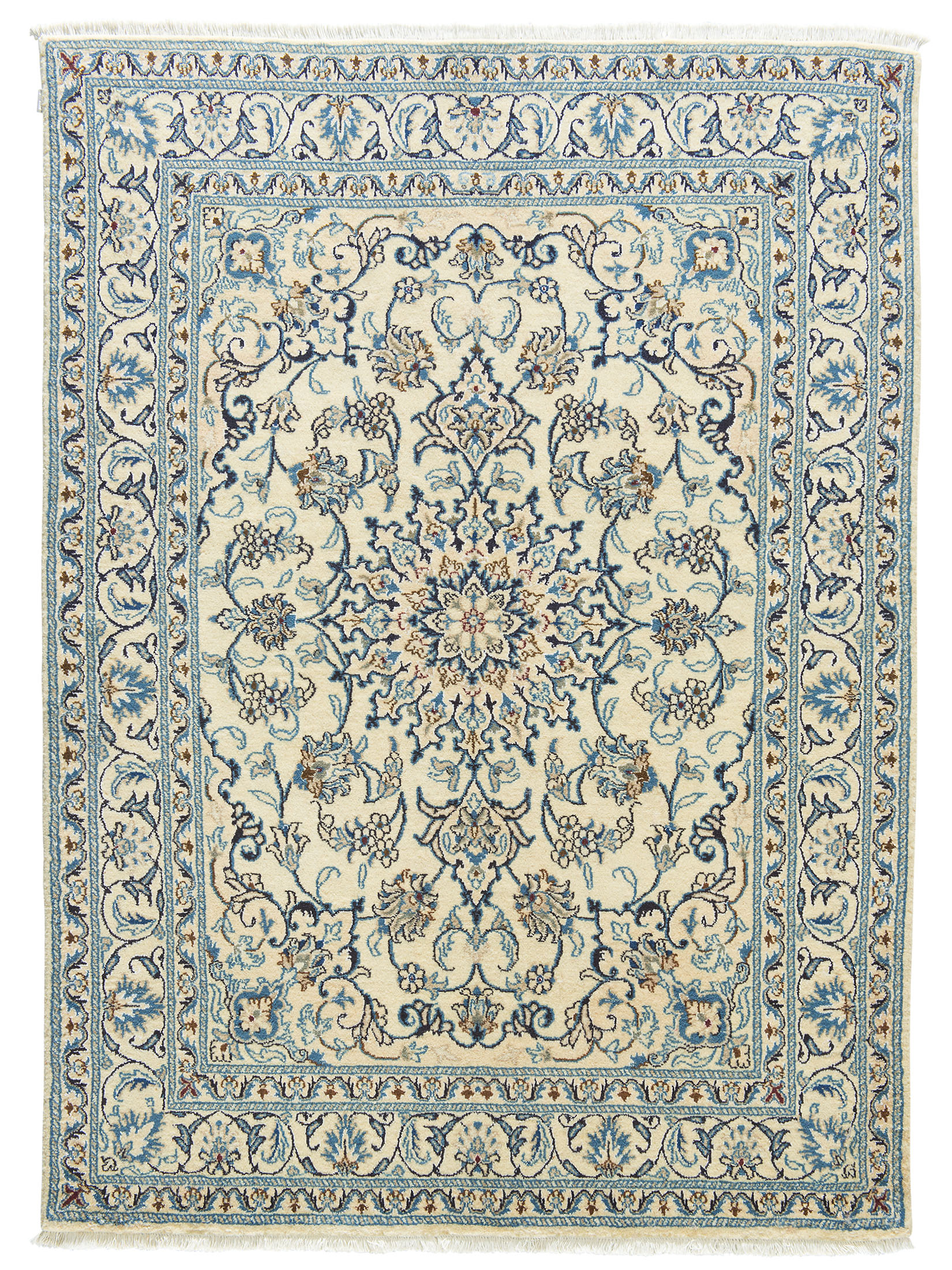 Kaschmar Nain 12 Lah ca. 148 x 205 cm, Unikat / Einzelstück