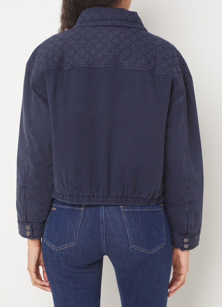 ba&sh Padded jacket with chest pockets
