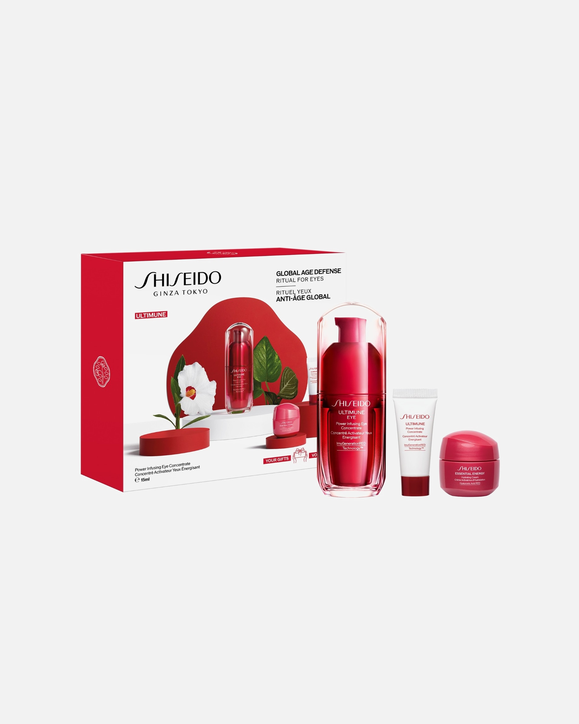 Set concentrat activator energizant Shiseido