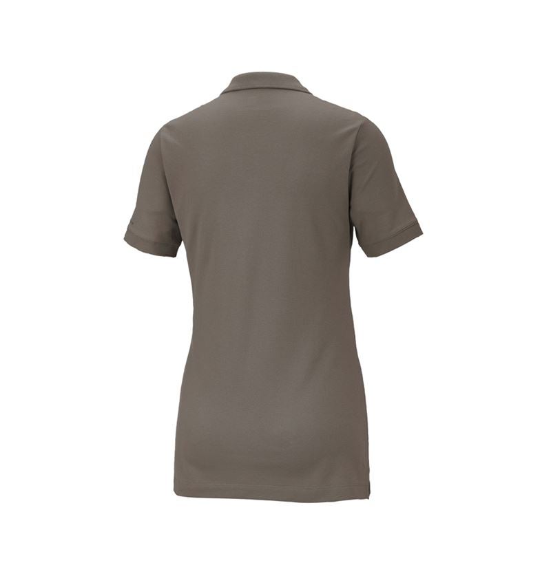 e.s. Piqué-Polo cotton stretch, Damen